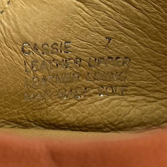 Chocolat Blu Cassie Slip on Brown Leather‎ Flats (7) - Picture 10 of 10